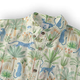Tropical Fruits Aloha Hawaiian Button Up Shirt, Summer Beach Aloha Hawaii Shirt - The Palmix